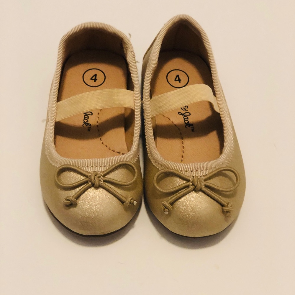 Cat and Jack Gold Shoes